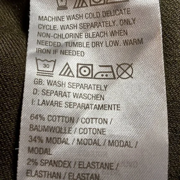 BELLE BY KIM GRAVEL Camouflage Cargo Pants 12 - NWOT - Picture 10 of 13